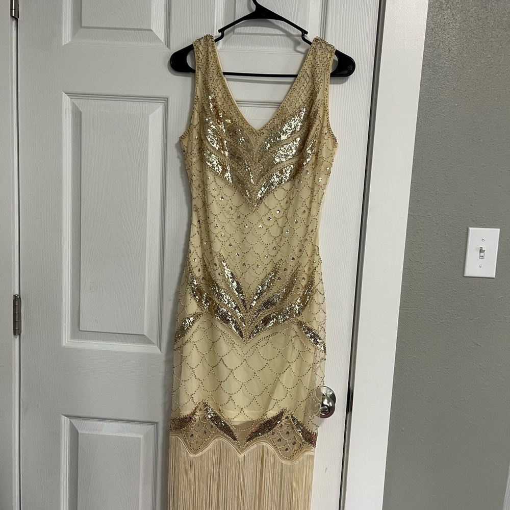 Unique Vintage Flapper Dress